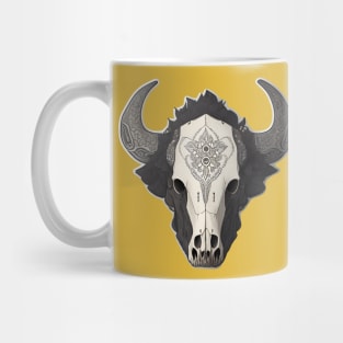 Magical cow skull Mug